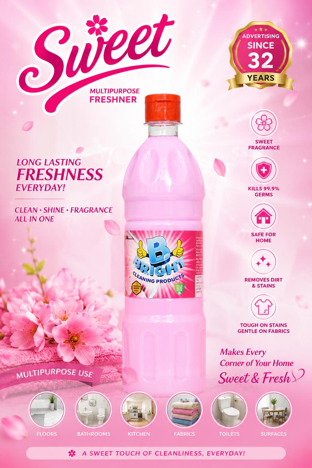 Multipurpose freshner